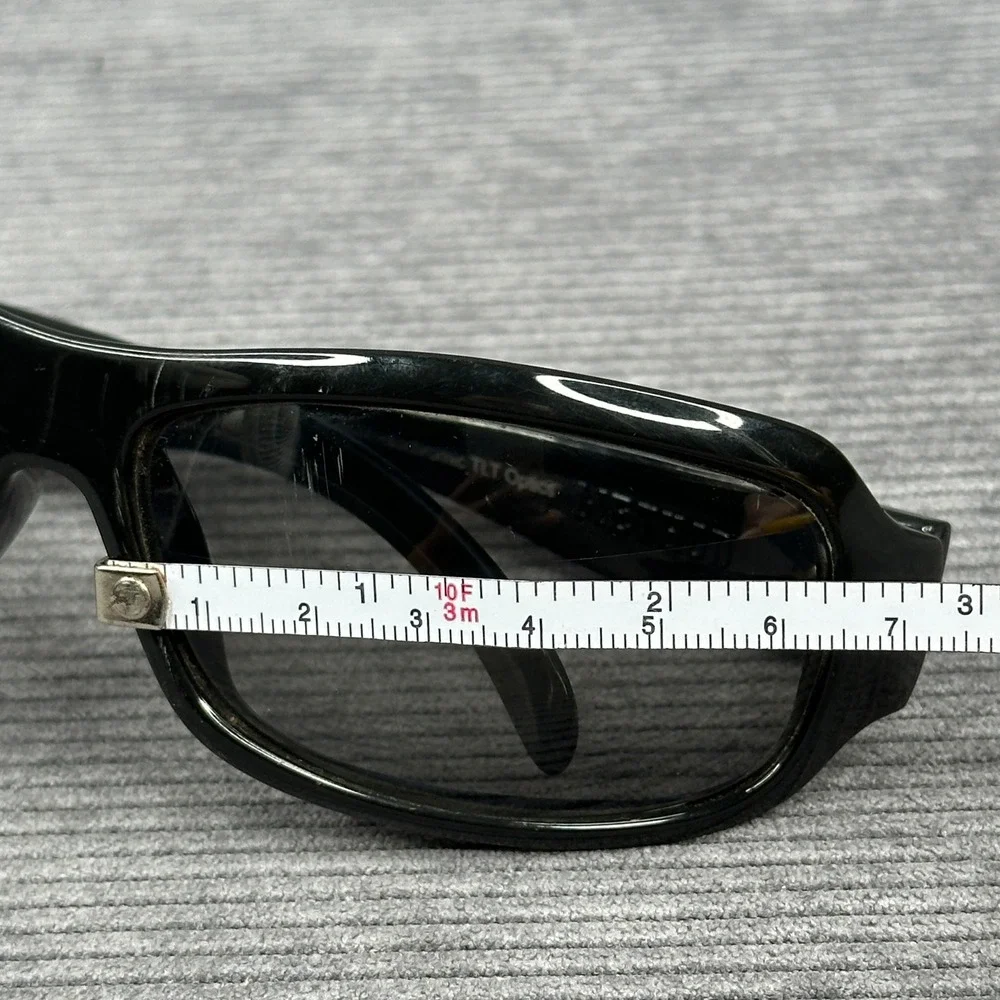 Smith Method Black Y2k Sunglasses Polarized Photochromic TLT Optics Wrap Frame